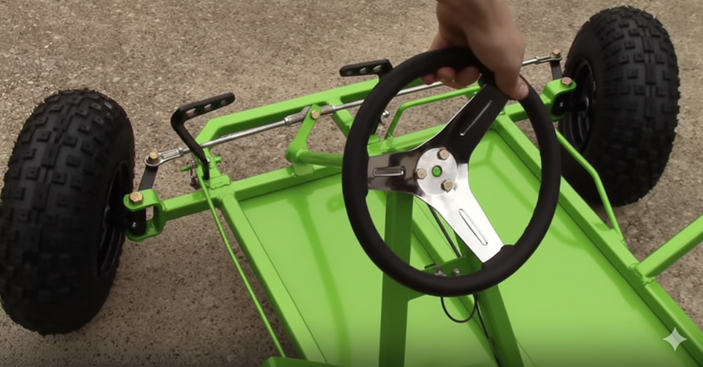 Figure 1: Go-kart steering wheel.