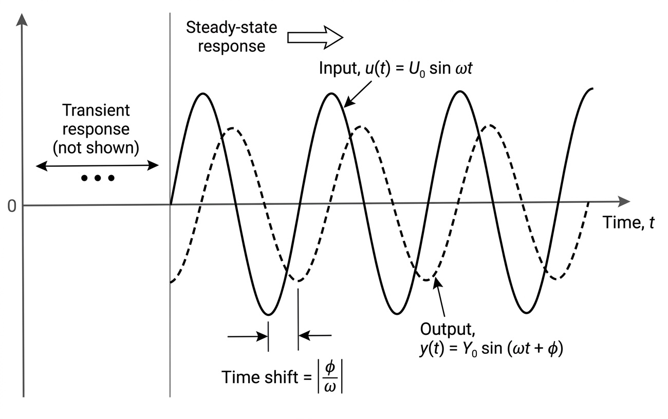 Steady-state sinusoidal response
