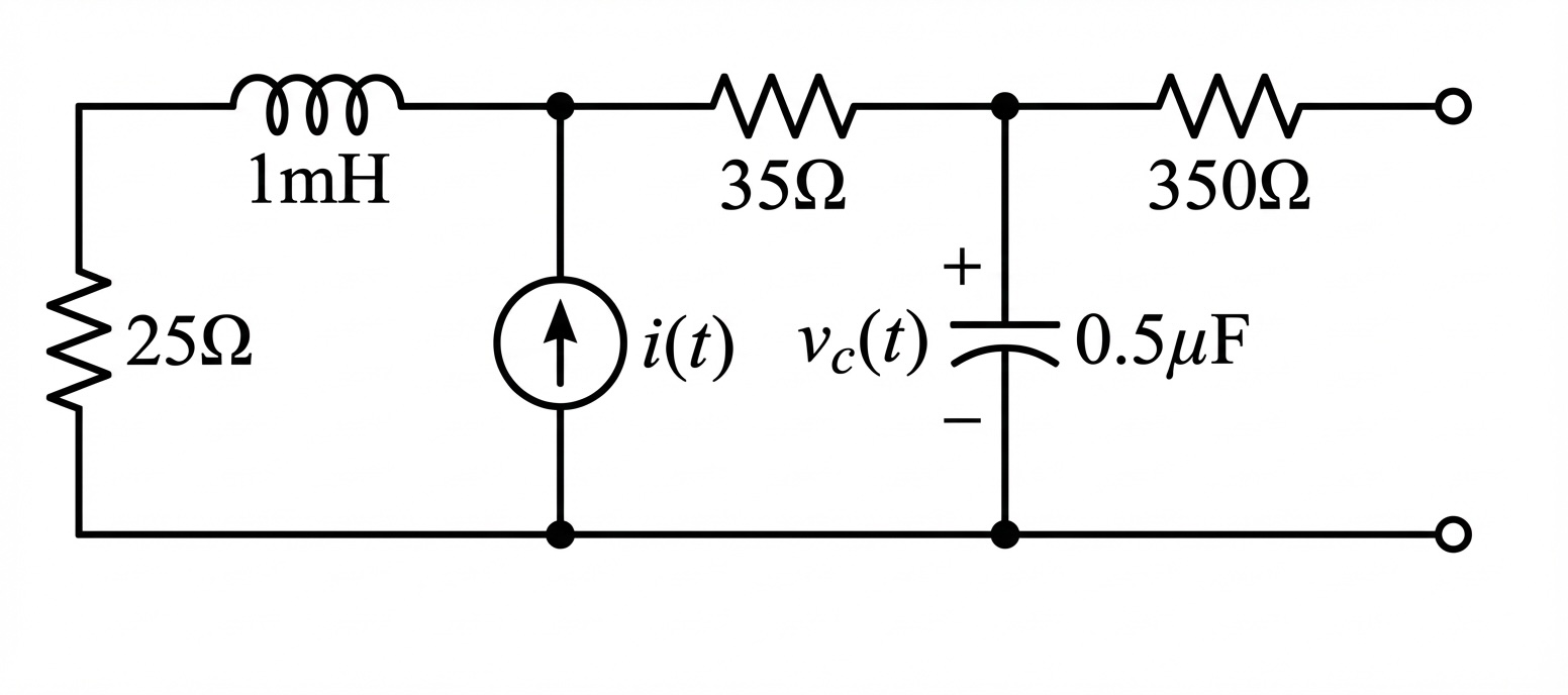 Circuit schematic for student example 3.
