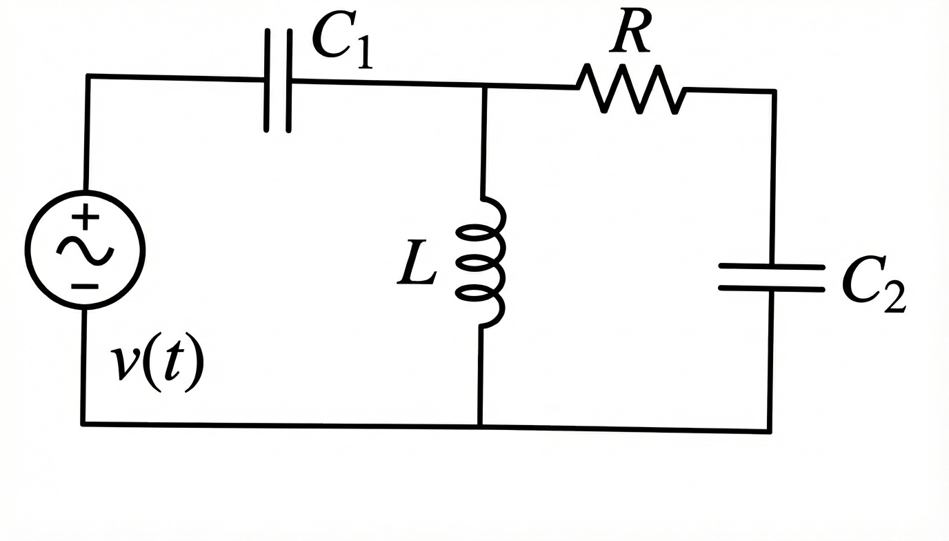 Circuit for example 1.